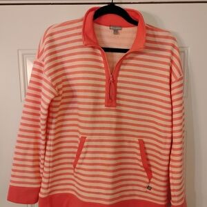 T By Talbot's Pull Over With Front Zipper.